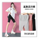 Pregnant woman shark leggings shorts summer outer yoga pants
