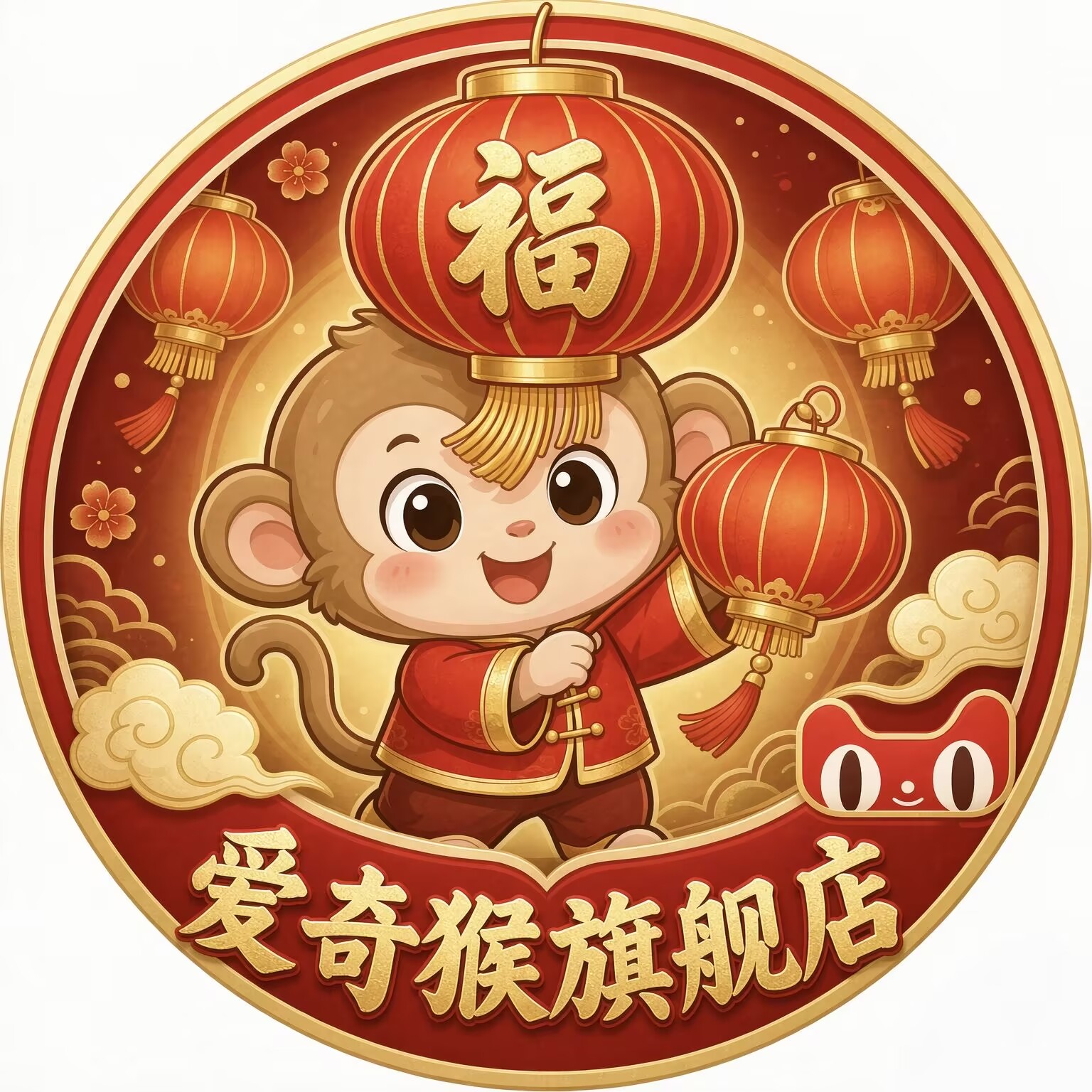 爱奇猴旗舰店的LOGO