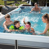 Дорожный бассейн, умная акриловая вилла