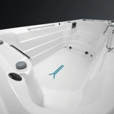 Домашняя вилла частная постоянная температура для плавательного бассейна.