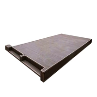 Покрытие для бассейна из белой стальной конструкции/квадратное