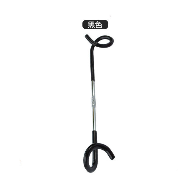 Outdoor camping multifunctional gas lamp tent light hook camping canopy pole stainless steel thick pig tail type hook