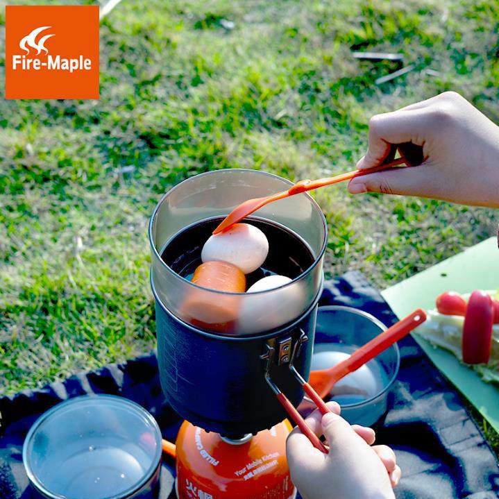 Fire Maple Walking-Man Cooking Suit Single Episode Hot cooking pot Steam Pan Outdoor Hiking portable stove cooker Cookware Bowl