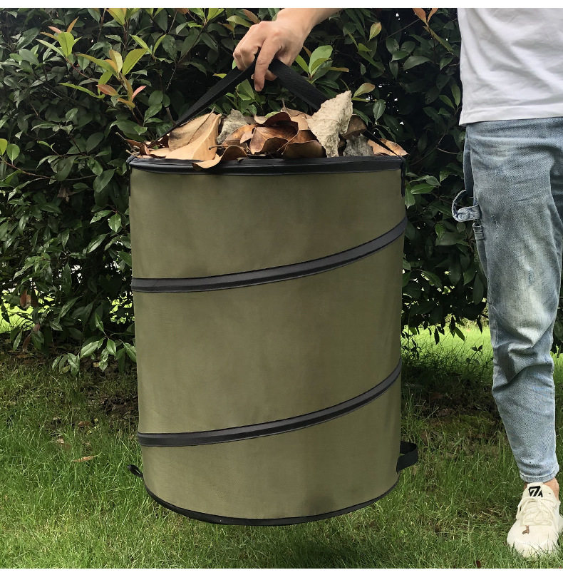 Picnic folding storage trash can garden supplies portable camping picnic barbecue camping car trash can