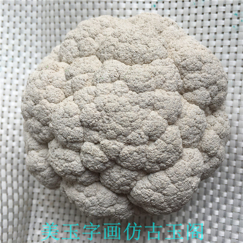 Home decoration simulation stone making vegetable cauliflower model filming props model cauliflower realistic workmanship