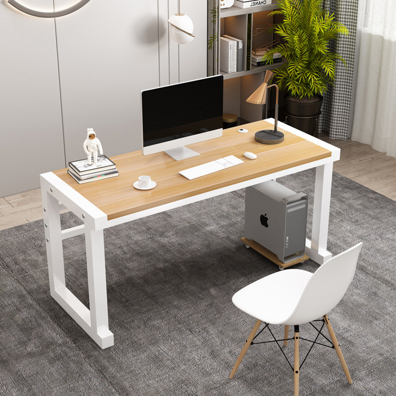2-person desk single desktop computer desk against the wall table simple home double table simple staff table