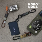 Оригинальный качественный импортный дорожный плетеный универсальный мобильный телефон для кемпинга ручной работы, ремешок, камера