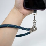 Оригинальный японский дорожный элитный светоотражающий светящийся ремешок для кемпинга, короткий браслет подходит для мужчин и женщин, защитный мобильный телефон, чайник, подвеска, наушники