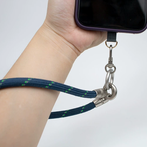 Оригинальный японский дорожный элитный светоотражающий светящийся ремешок для кемпинга, короткий браслет подходит для мужчин и женщин, защитный мобильный телефон, чайник, подвеска, наушники