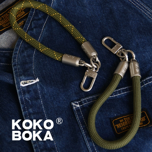 Оригинальный дорожный элитный короткий мобильный телефон, плетеный высокопрочный ремешок, съемный трос, прокладка, чайник, подвеска, камера, европейский стиль, защита при падении