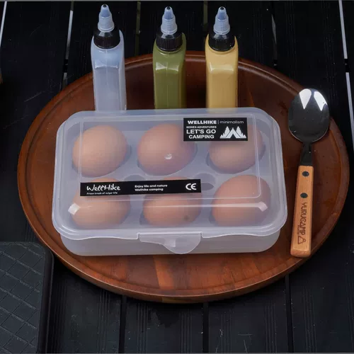 WELLHIKE Яичная коробка для яиц с яйцом для яиц.