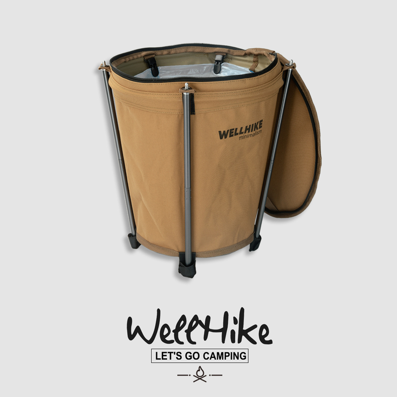Wellhike Outdoor Trash Can 20L Foldable Portable Camping Household Car Dirty Clothes Basket Storage Basket Wellhike Outdoor Trash Can 20L Foldable Portable Camping Household Car Dirty Clothes Basket Storage Basket
