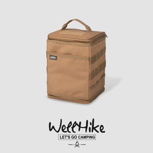 Дорожная защитная сумка-органайзер, портативная квадратная посуда, снаряжение для кемпинга, ящик для хранения