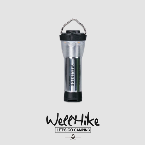 Дорожная сверхдлинная светодиодная палатка для кемпинга подходит для пеших прогулок, светильник, фонарь