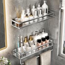Bathroom storage rack toilet punch-free toilet rack wall-mounted toilet washbasin supplies storage rack