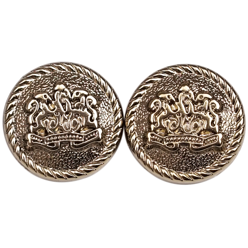 Metal buttons, versatile buckles for high-end suits and woolen coats