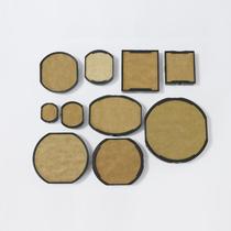 Taiwan Xinli seal ink cartridge square oval round replacement stamp ink back flip flip bucket seal ink storage pad