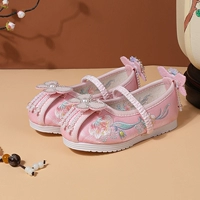 1837 Pink Front Butterfly Flowers за блестками