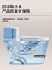 Toilet Seat Household Flushing Large-Diameter Pipe Deodorant Silent Water-Saving Siphon Toilet Small Apartment Toilet