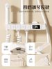 Authentic Milky White All-Copper Shower Set for Bathroom Home Use, Piano Key Rain Shower, Thermostatic Shower