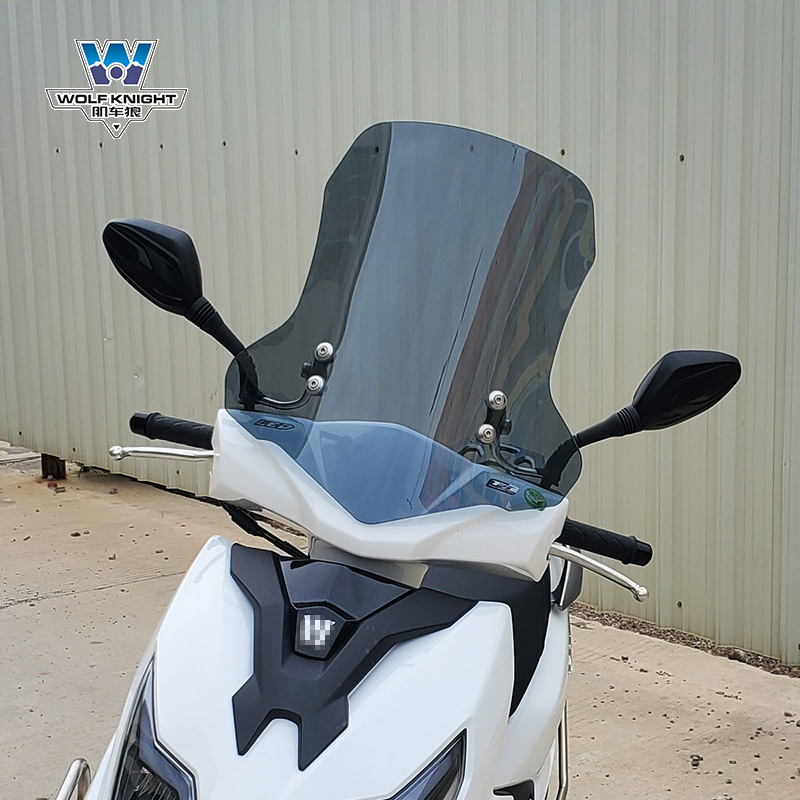 Muscle Car Wolf Applicable Lord AFR125 windshield UY125 windshield adjustable scooter front windshield