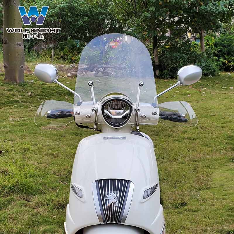 Muscle Car Wolf suitable for Peugeot Django windshield Django 150 modified windshield front windshield windshield windshield accessories