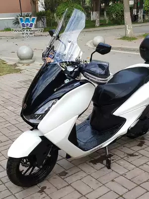 Muscle car Wolf suitable for Mountain leaf patrol Eagle 125 windshield front wind baffle windshield adjustable fat head Fish modification