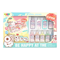 Preibile 2020 new macarons color eco-friendly 3D Solid baking glue painting window color paint crystal window sticker DIY