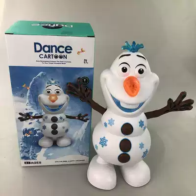 Vibrato net celebrity electric dancing snowman Snow treasure music lighting Children's Christmas gifts Electric boys and girls toys