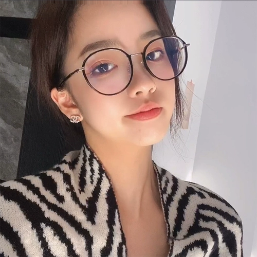 Черные бокалы Su Yan Fu Blu -Ray очки Большое лицо большое лицо