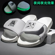 Dép Li Ning Giày thể thao nam sáng bóng Giày nam mang Magic Magic Ink Beach Giày xu hướng Dép thời trang trong mùa hè - Giày thể thao / sandles
