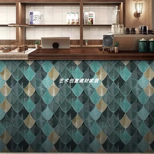 Мятный листья ручной кирпичный кирпичный кирпичный кирпичный батончик плитка плитка плитка туалетная гостиная проход проход по проходу крыльца