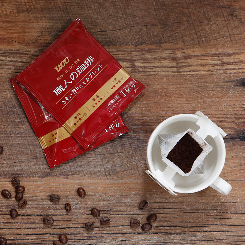 日本进口 UCC 悠诗诗 职人系列 挂耳咖啡(醇香摩卡) 7g*18袋*2件 天猫优惠券折后￥59包邮包税（￥99-40）