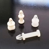 3mm jack insulating column height 10MM nylon PCB board isolation column flame retardant fireproof plastic flat bottom foot pad