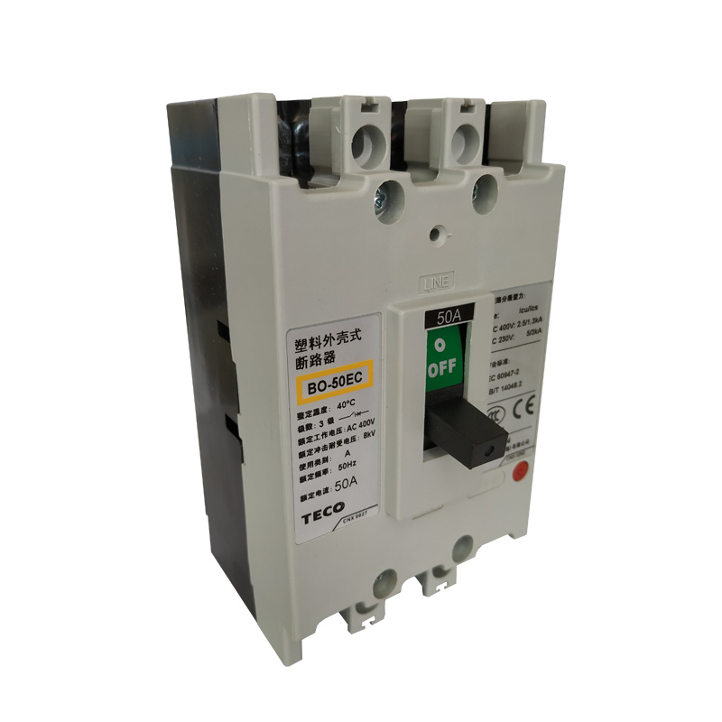 TECO Dongyuan Taian plastic shell circuit breaker total system air switch BO-50EC 3P 15 20 30 40 50A