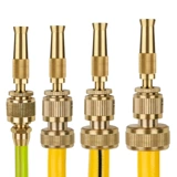 Высокое давление водяного оружия Медное распылительное пистолет многофункциональный домашний использование цветов и овощных автомобилей для мытья вода, артефакт воды, нагрузочные трубы с наддувом