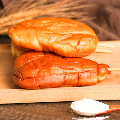 【甘滋罗】鸡腿型夹心面包新鲜现做2个装