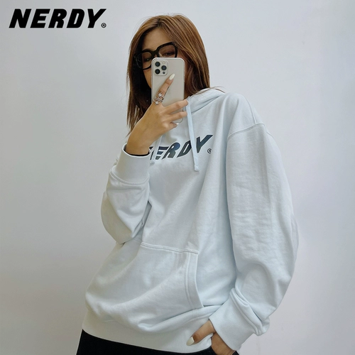 NERDY Весенний лонгслив для влюбленных, удерживающие тепло брендовые нарукавники, радужная светоотражающая толстовка с капюшоном