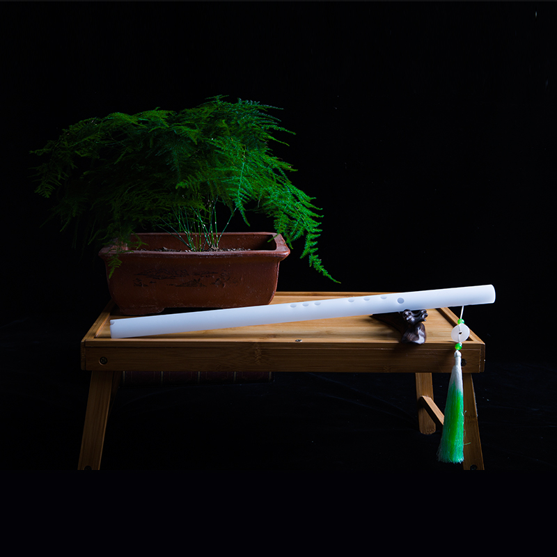 Organic jade reed resin reed eight hole hole hoop short six hole professional playing adult beginner beginner zero basic small instrument