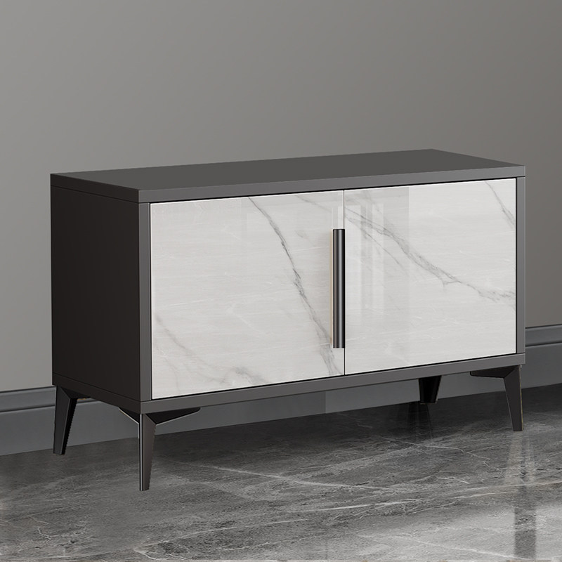 Changing shoes stool Home doorway accommodating stool Sitting Style Light Lavish Strips Wear shoes stool Cushion Containing cabinet Shoes Racks