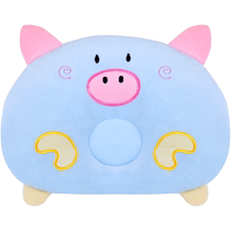 Baby Sizing Pillow Newborn Child Pillow Anti-head Breathable Four Seasons Universal Removable Wash Toddler Head Type Correction