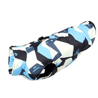 Геометрический синий (буксируемый, с буксировочной петлей)