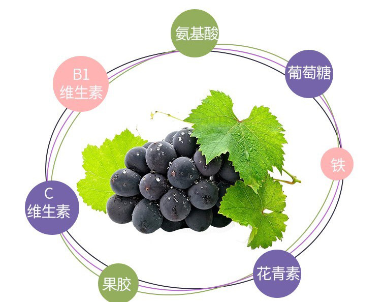 云南无籽夏黑葡萄 4斤 图4