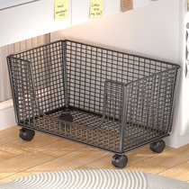 Trolley under-table bookshelf desk storage rack office floor-standing removable bag student classroom bookcase