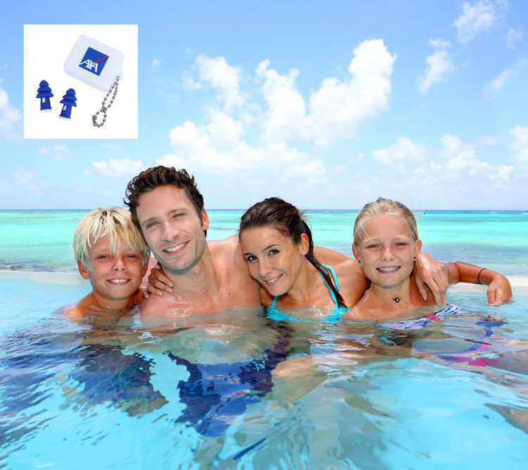 Swimming Earplugs Travel Lunch Break Silent Delivery Containing Box Waterproof Sleep Anti Noise Ear Hood German Silicone Professional