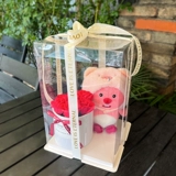 Кукла, подарочная коробка на день Святого Валентина, подарок на день рождения, букет