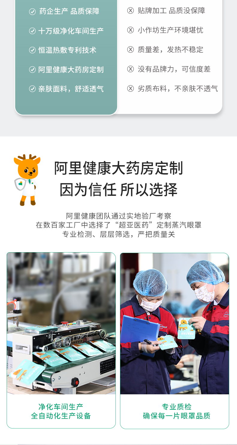 阿里健康大药房 超亚 蒸汽眼罩 30片 图3