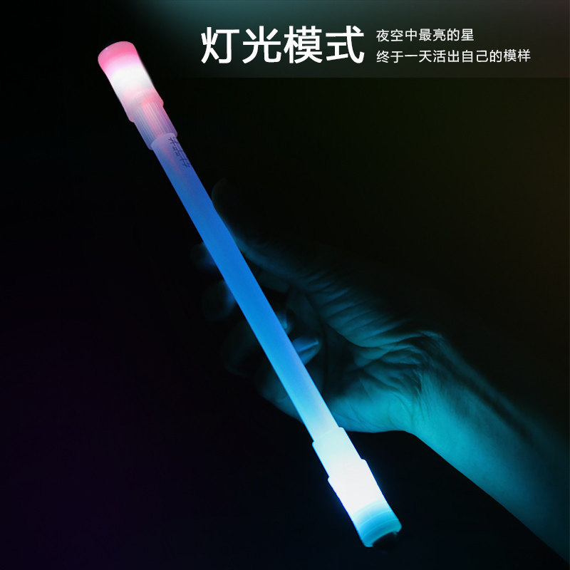 Turn pen professional turn pen fall-proof colorful luminous super-dazzling shaking sound with the same turn pen artifact for beginners and students Special skin-friendly matte non-slip fluorescent rotary pen gift turn pen tutorial