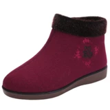 Слипоны, обувь, зимние утепленные туфли для матери