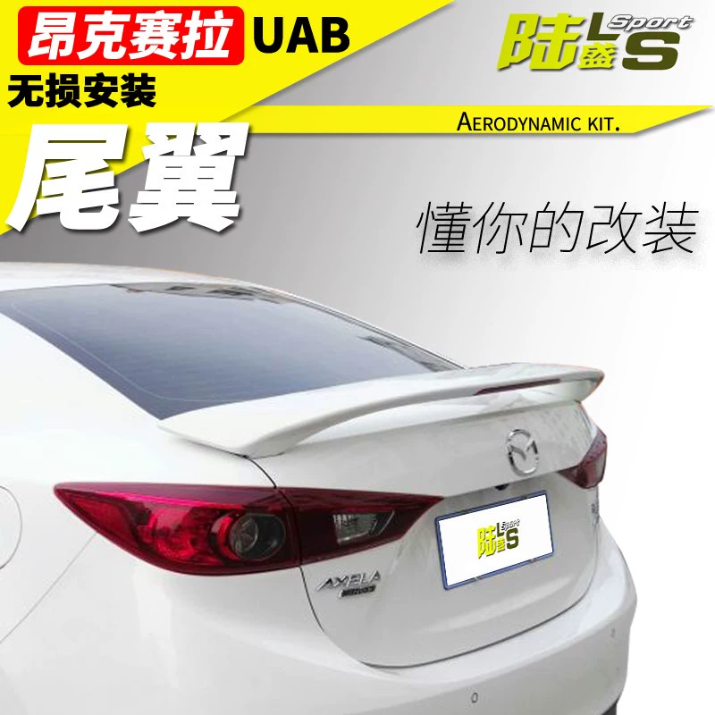 Cánh đuôi 14-19 Angkers phù hợp với Mazda 3 Atez 17-19 được sửa đổi với ánh sáng và không phá hủy 0 - Sopida trên